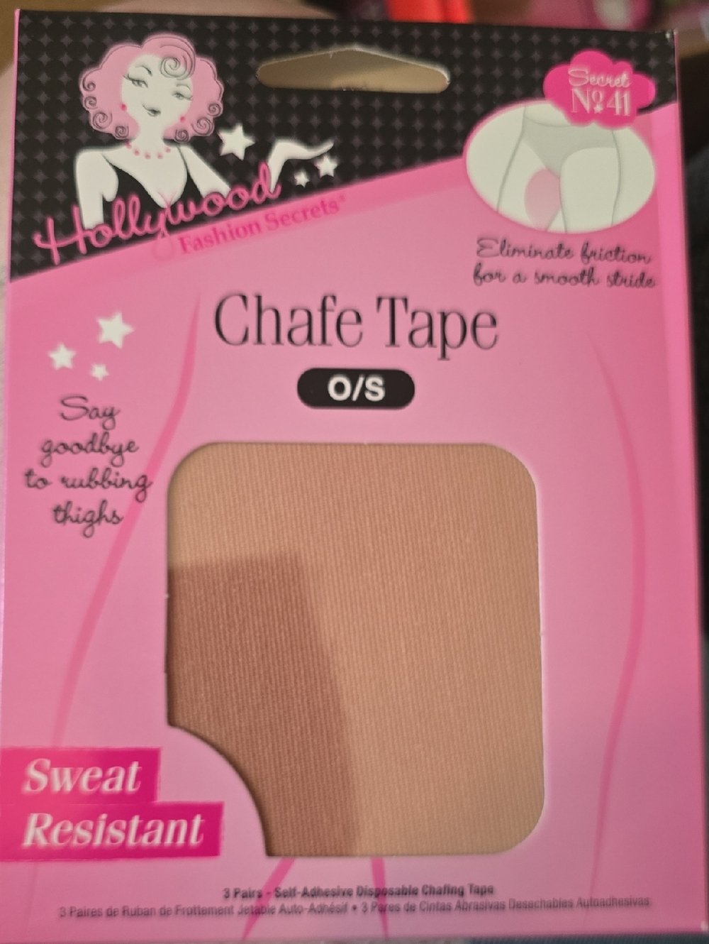 Hollywood Fashion Secrets Chafe Tape - Nude (O/S)